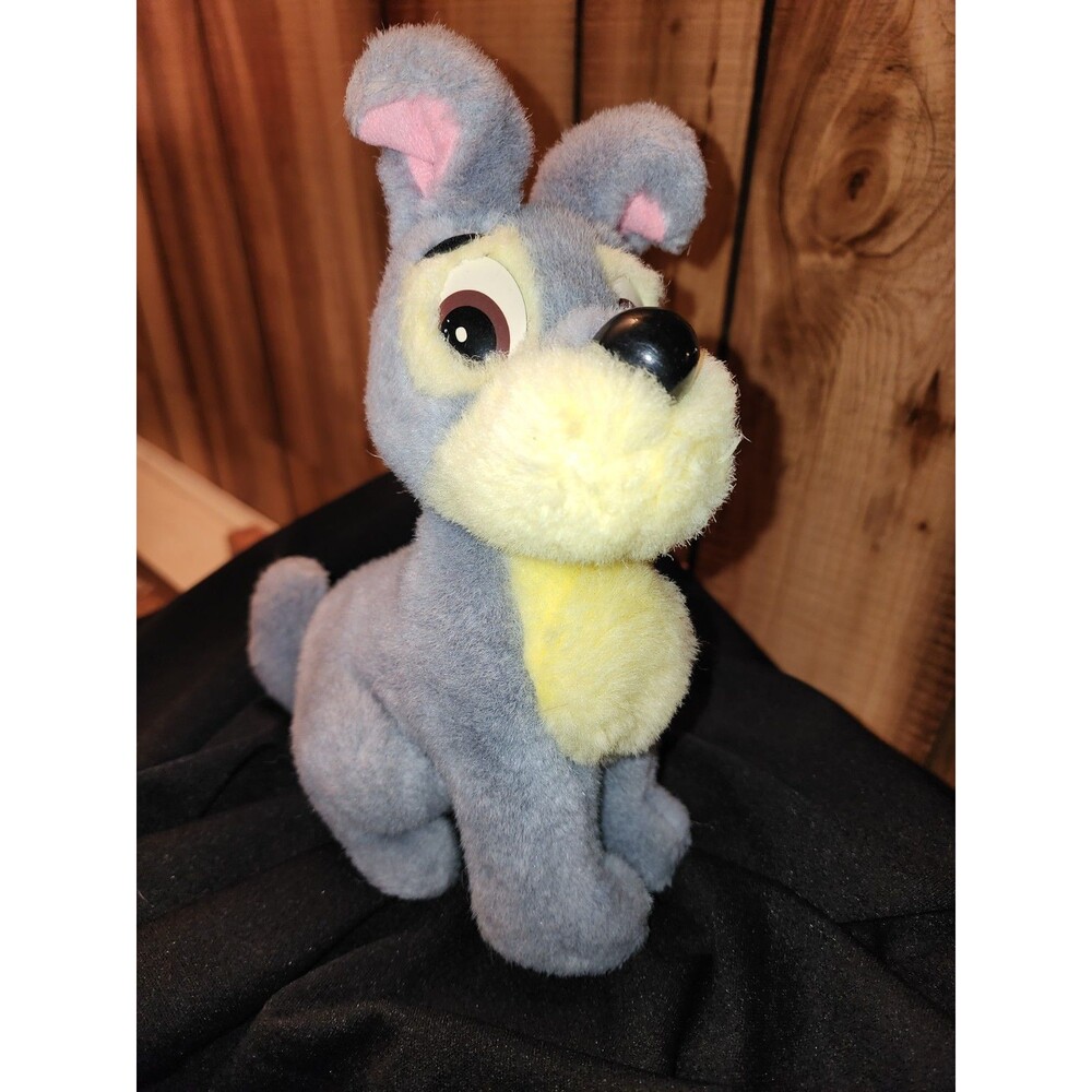 Walt Disney World TRAMP From Lady & The Tramp, 8" plush stuffed animal toy.